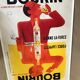 Old vintage poster bourin litho entoilée