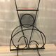 Wrought iron newspaper holder