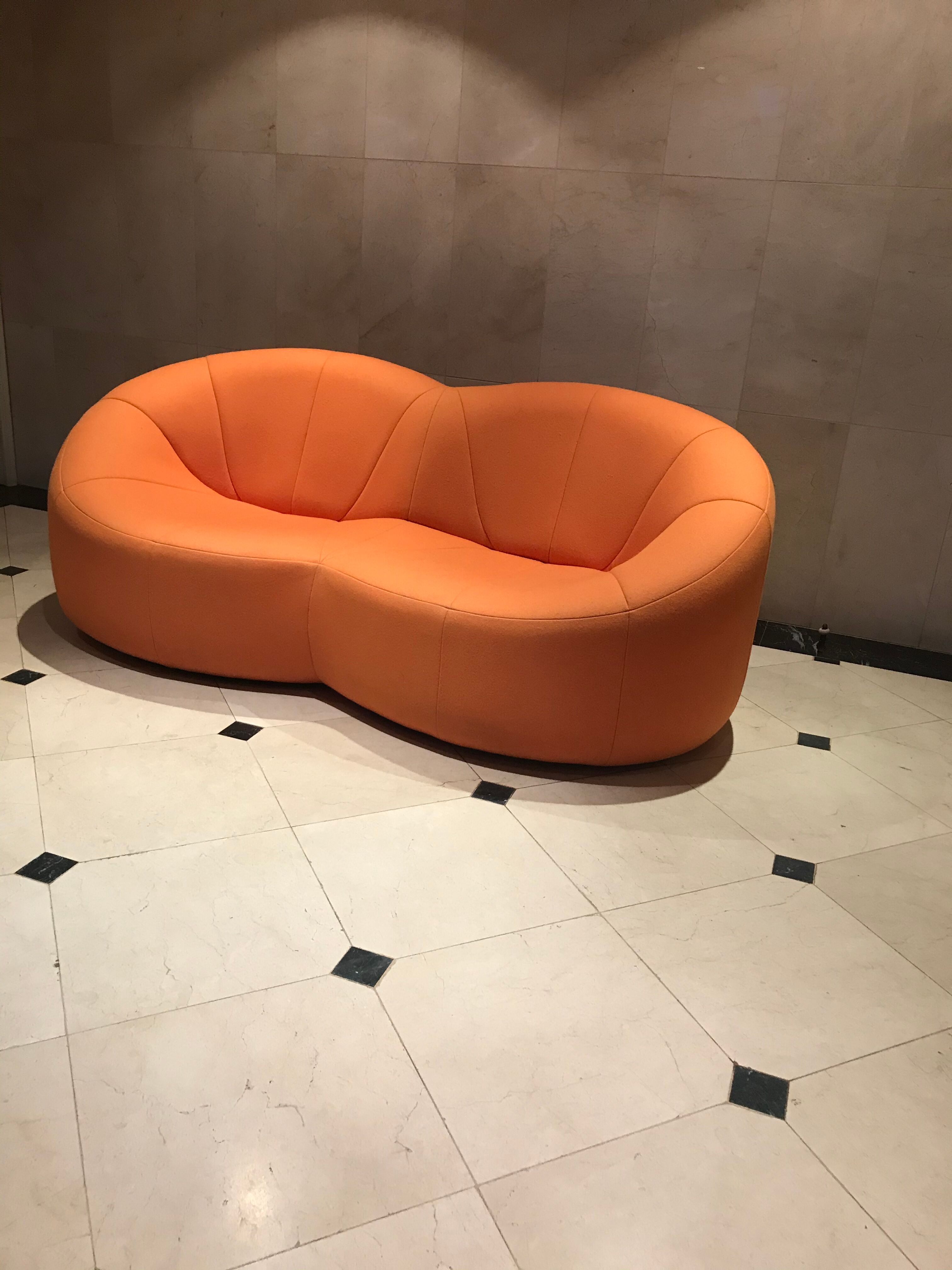 Pumpkin sofa by Pierre Paulin, Ligne Roset edition