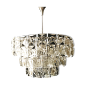 Chandelier Kinkeldey en verre1960