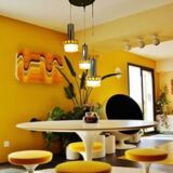 Raak Amsterdam Space 3-light cascade pendant light, age 70'