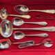 Cutlery set for 12 people.