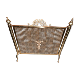 Fire shield fireplace screen