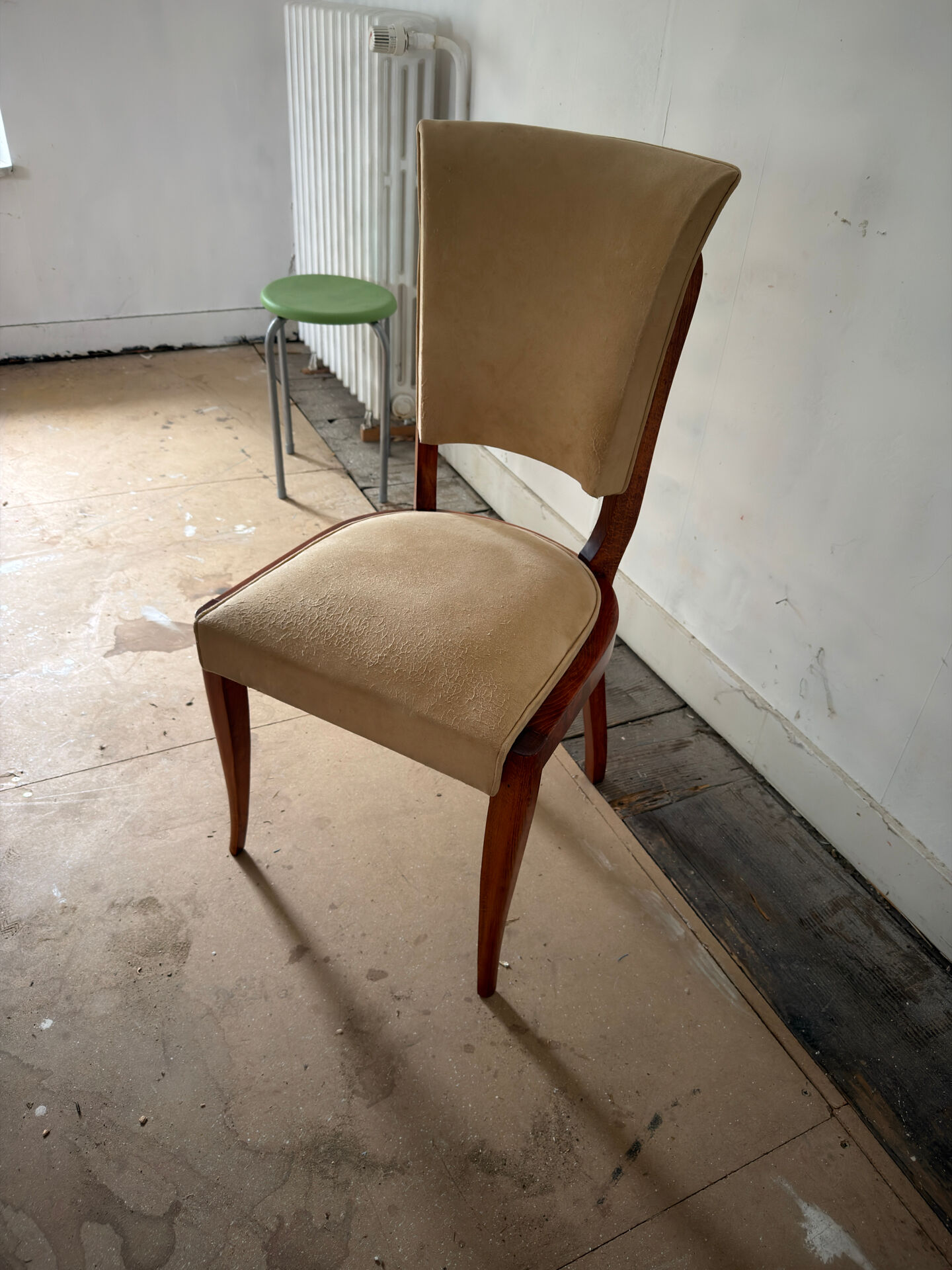 Table de salle à manger Art Déco extensible – années 1930