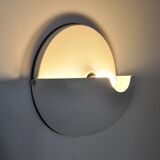 Large Mezzanotte wall lamp by Harvey Guzzini, 1970s