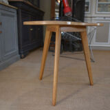 Oak table tripod legs 1950