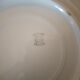 Dessert plates floral decoration Mehun France