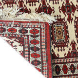 Authentic Persian Torkaman rug 105x90cm