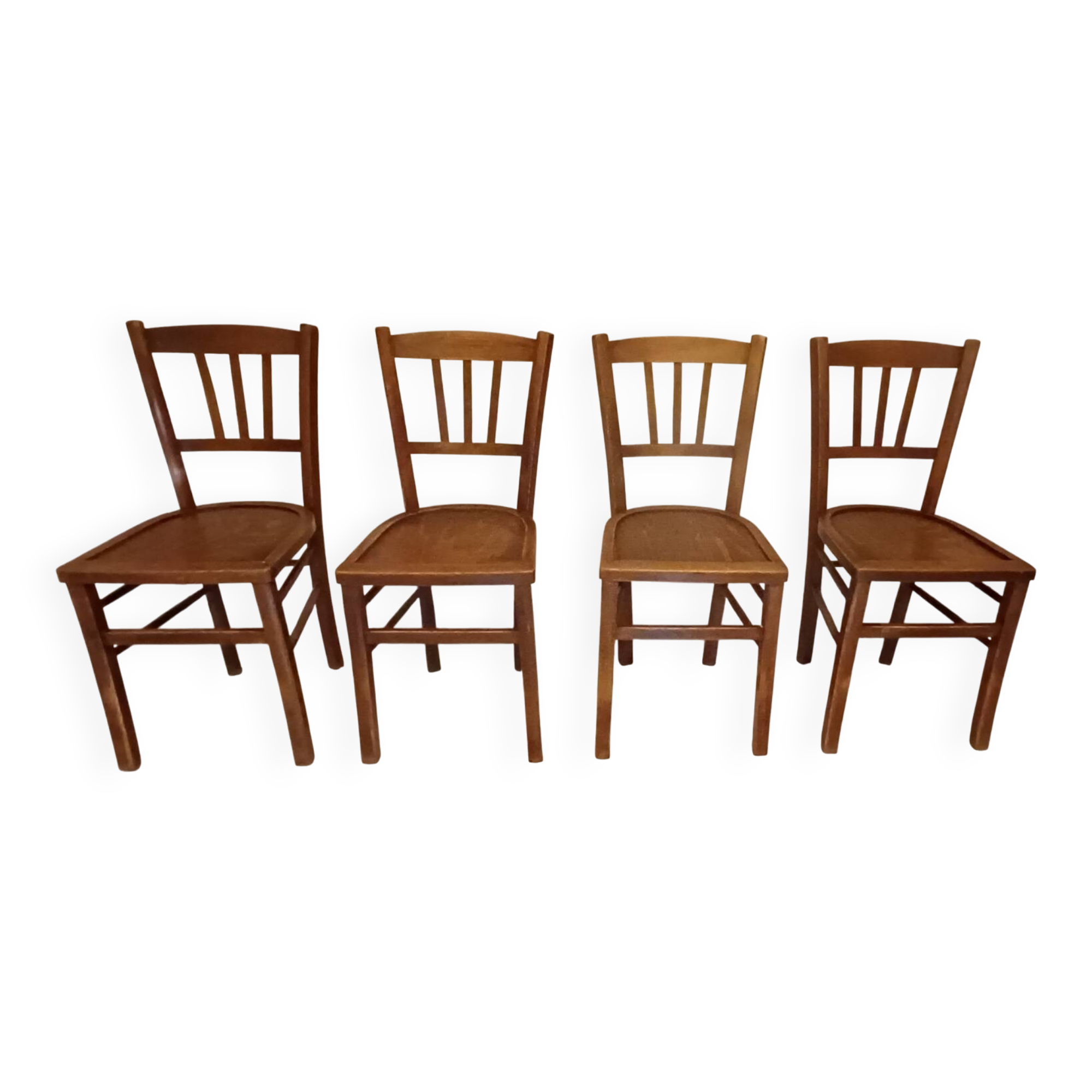 Set of 4 vintage bistro chairs