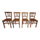 Set of 4 vintage bistro chairs