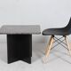 Coffee table made of granite and wood, Italy 1980s.