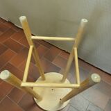Beech wooden stool