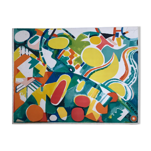 Lithographie originale signée