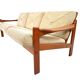 Rare vintage Danish designer three-seater sofa by Niels Bach, 1960s