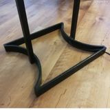Vintage Arlus totem floor lamp from the 50s, steel and plexiglass