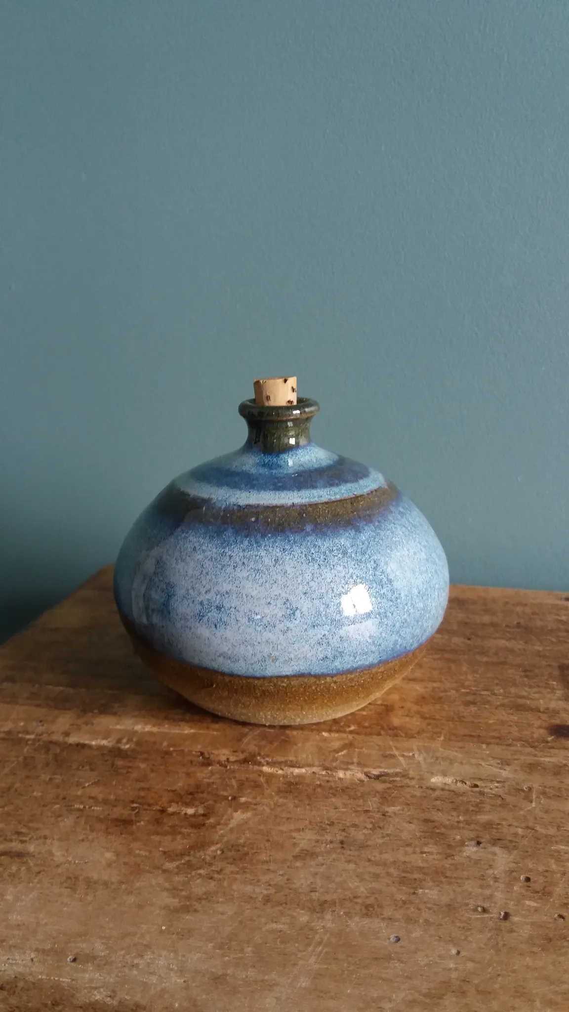 Vase soliflore en céramique de style scandinave