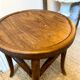 Dark wood stool