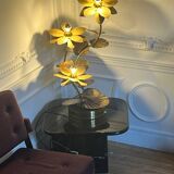 Lampe fleur, années 70