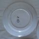3 assiettes  plates sarreguemines, fleurs faience ancienne rouge et vert