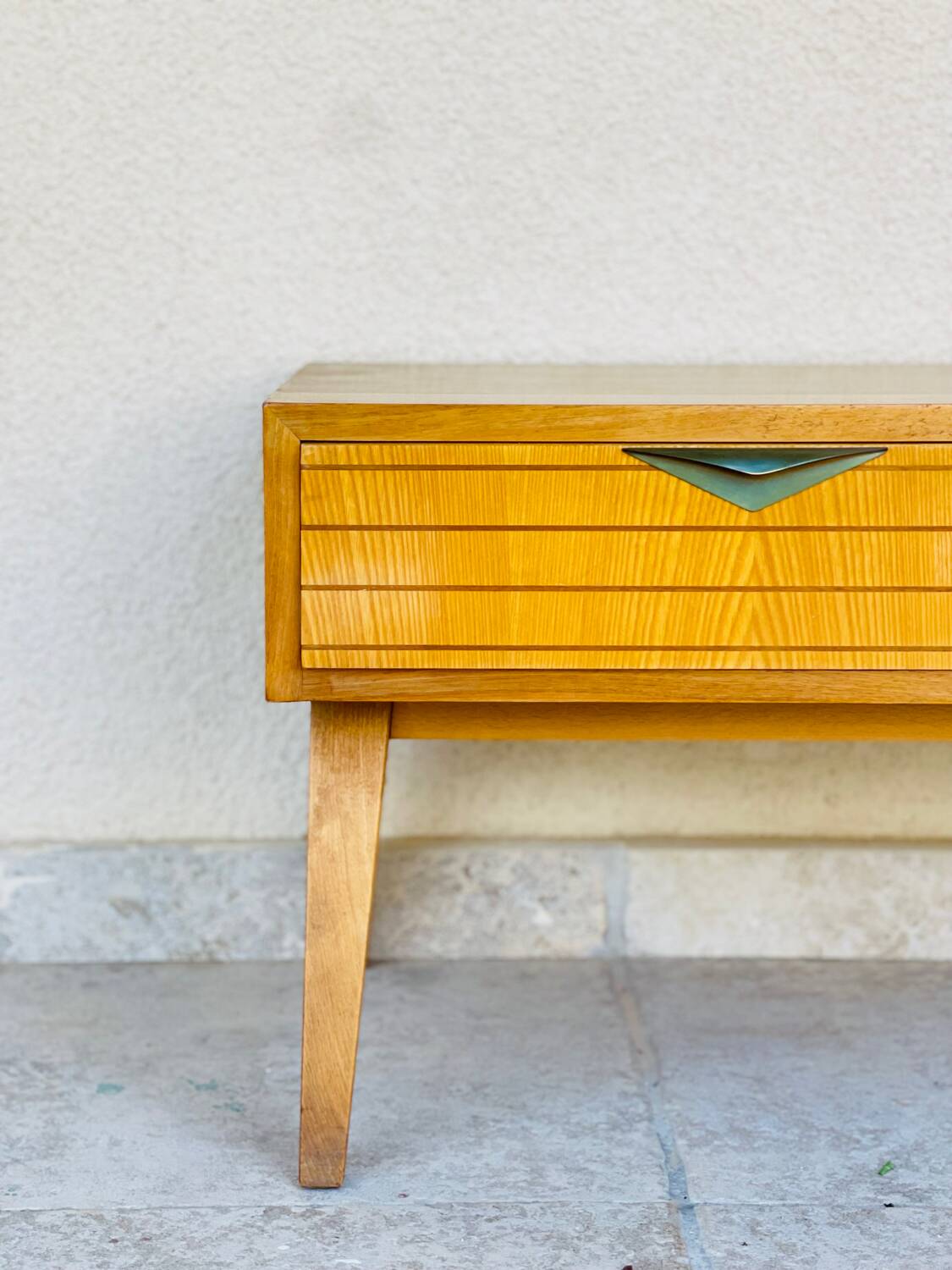 Small vintage oak sideboard