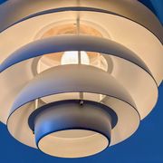 Chandelier de Barcelone 1970 par Bent Karlby pour Lyfa