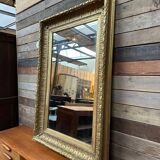 Miroir doré début XXème