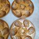 Set of 8 vintage oyster plates in majolica – Ateliers du Revernay