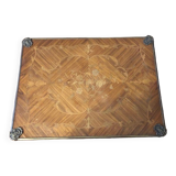 Antique marquetry game table