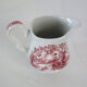 Set of 6 cups with saucers and milk jug The Hunter, England vintage