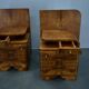 1939s pair of Art Deco bedside tables, Czechoslovakia