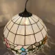 Stained glass pendant
