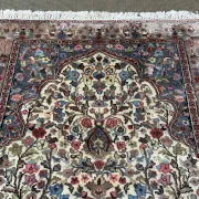 Iranian carpet made of wool and silk, handmade - 1.87m x 1.23m
