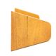 Oak wall shelf, Sweden, 1960