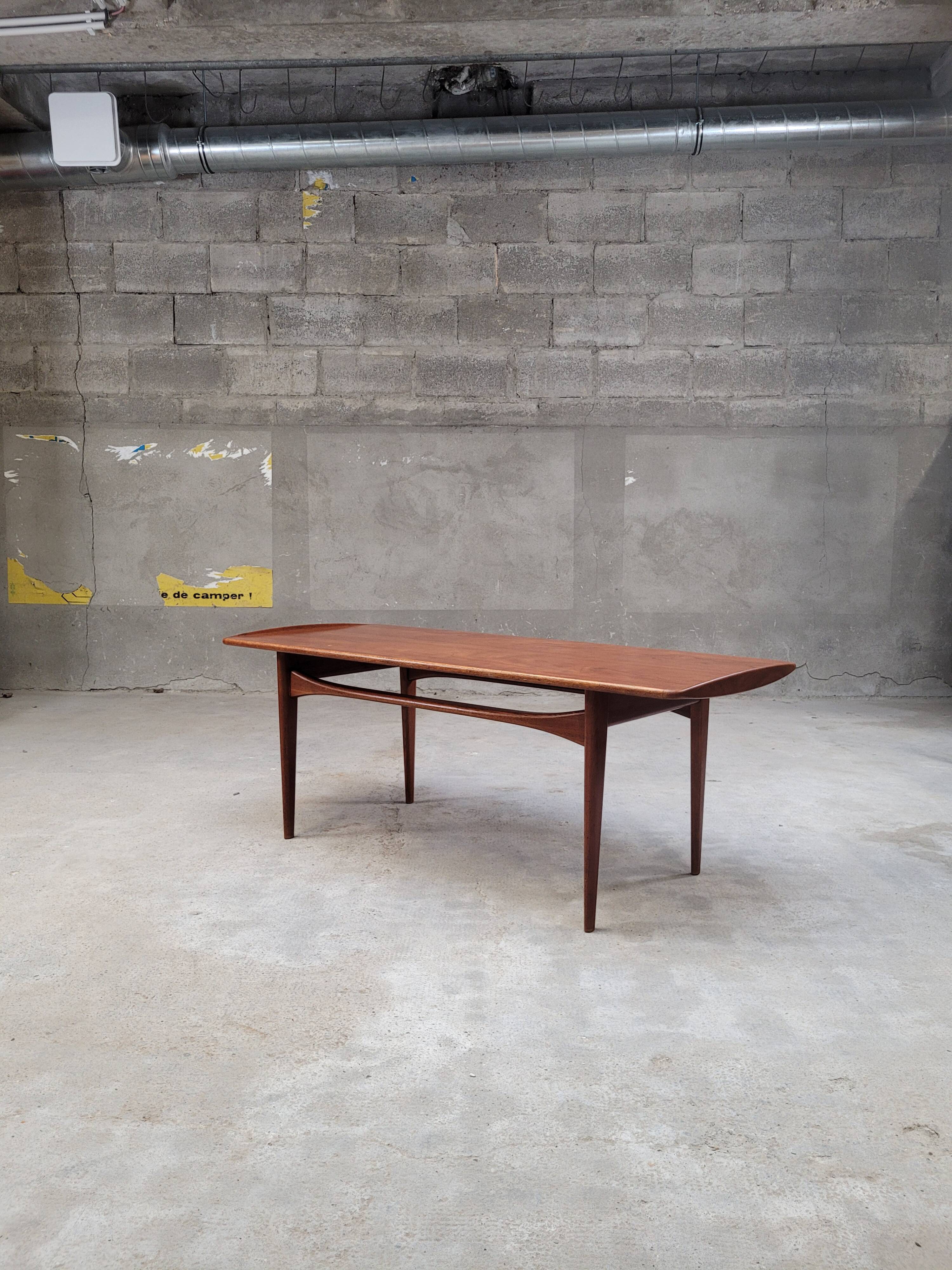 Kindt Larsen coffee table Denmark 1960