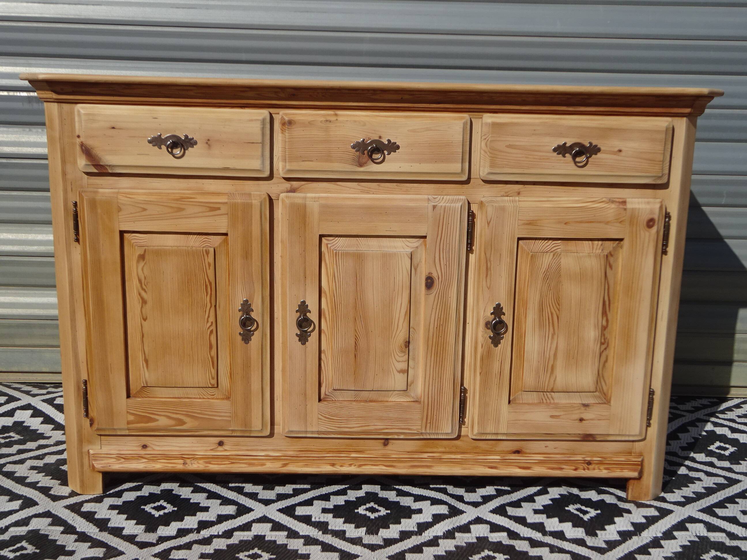 natural pine enfilade