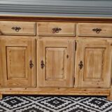 natural pine enfilade