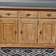 natural pine enfilade