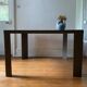 Deux tables Cassina Tangram par Massimo Morozzi vintage design Italie