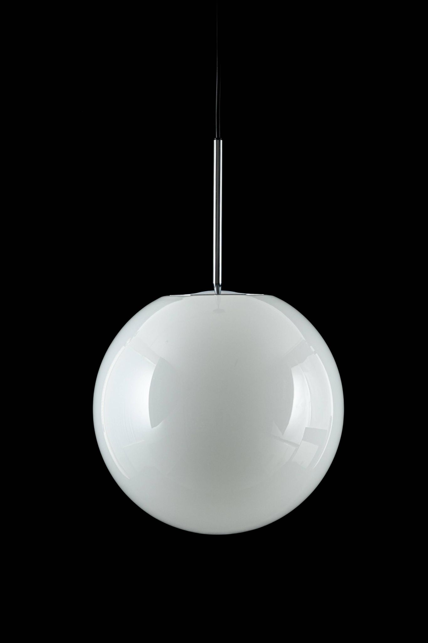 Opal ball pendant by Peill Putzler, Germany, 1970s