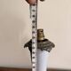 Porcelain Lamp Faience White Curtains Burgundy Renaissance Napoleon III