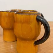 Ceramic orangeade service from Vallauris signed CPL - 1960s/70s