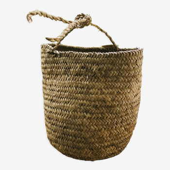 Panier à suspendre osier tressé