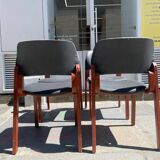 4 chaises de salle à manger années 60