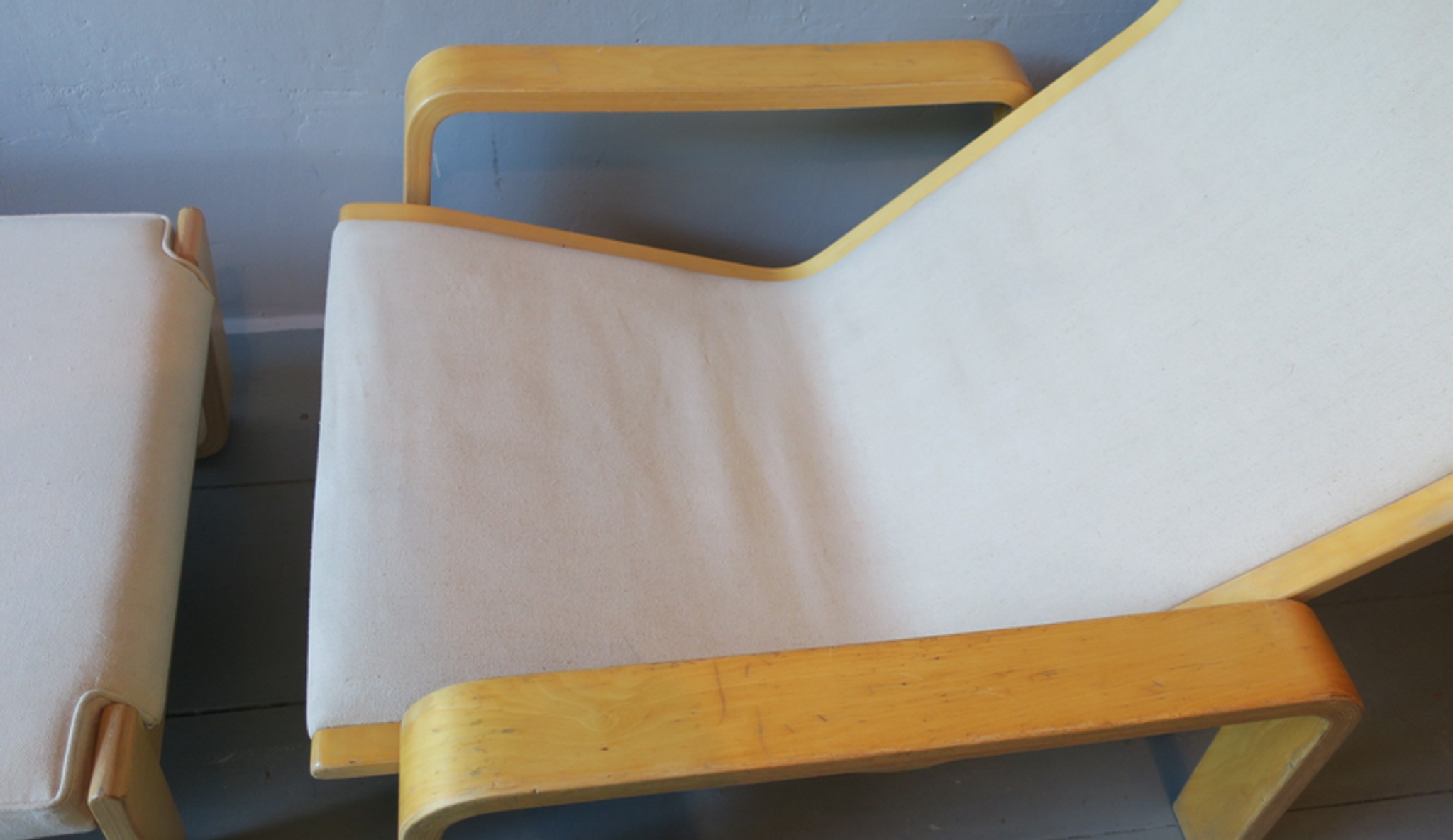 Armchair with footrest Ilmari Lappalainen for Asko