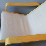 Armchair with footrest Ilmari Lappalainen for Asko
