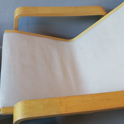 Armchair with footrest Ilmari Lappalainen for Asko