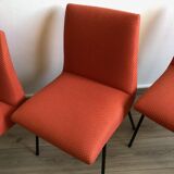 Suite 3 vintage chairs 1950 CM 145 Pierre Paulin