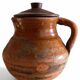 Olla de cuisson en terre cuite rustique, fabriquée à la main, espagnole, 19e siècle