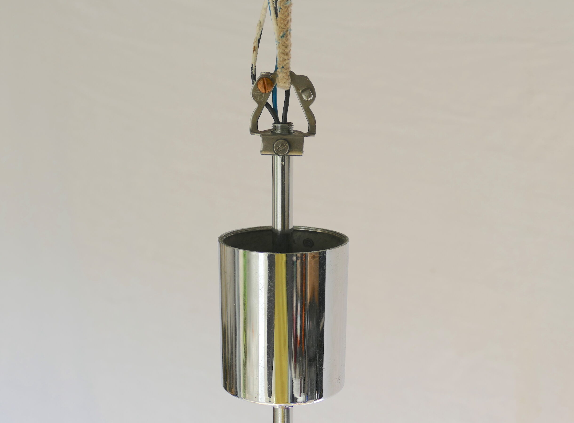 Vintage chandelier 5 modernist lights circa 1960