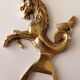 Decapsuleur animal en bronze doré